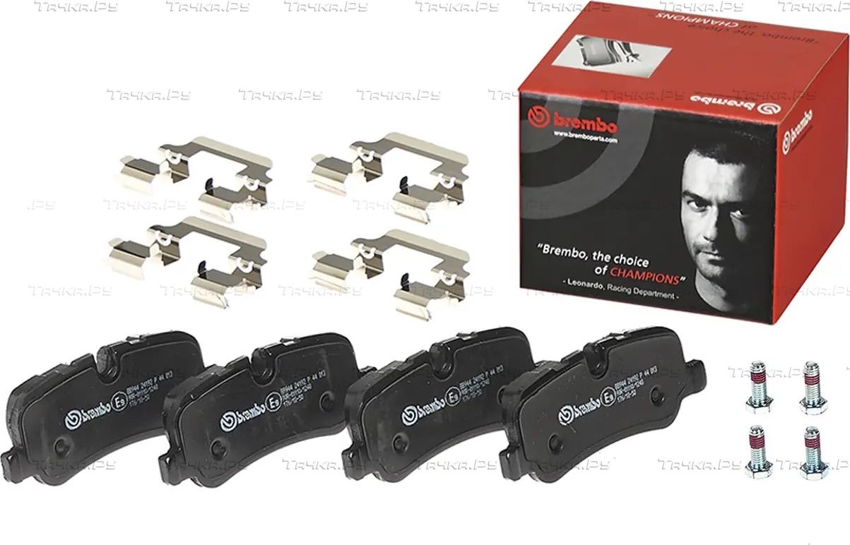 Тормозные колодки Brembo PRIME LINE задние для Land Rover Range Rover III 2002-2012. Артикул P 44 013