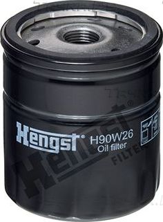 Масляный фильтр Hengst для Opel Omega B 1994-2003. Артикул H90W26