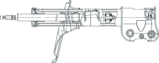 Амортизатор CTR. Артикул GY0823G