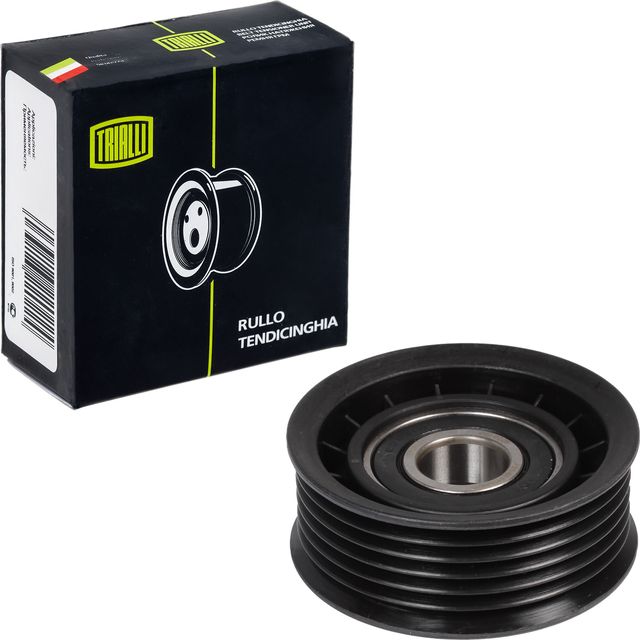Натяжной ролик (натяжитель) приводного клинового зубчатого ремня Trialli. Артикул CM 5263