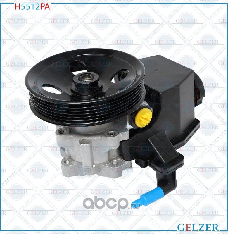 H5512PA Насос гидроусилителя руля Mercedes M W163, Mercedes SLK R170 (Аналог) (Gelzer). Артикул H5512PA