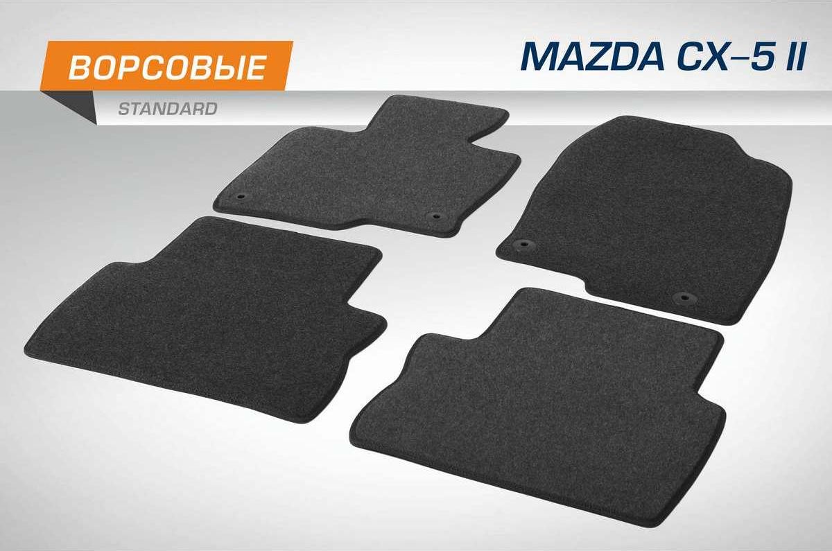 Коврики AutoFlex для салона Mazda CX-5 II 2017-2026. Артикул 4380101
