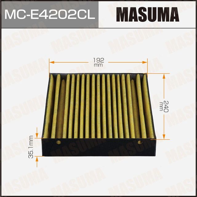 Салонный фильтр AC0342CSET MASUMA угольный MERCEDES-BENZ S-CLASS (W223) 20-22 (1. Артикул MCE4202CL