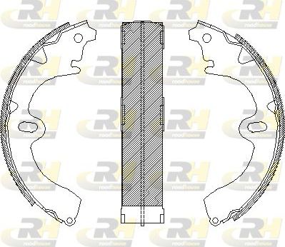 Тормозные колодки RoadHouse. Артикул 4097.00