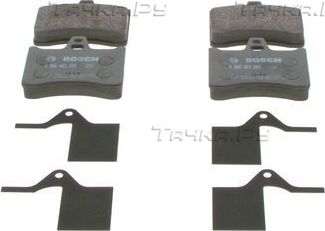 Тормозные колодки Bosch. Артикул 0 986 463 890