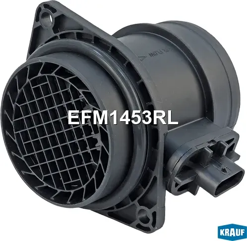 Датчик массового  расхода воздуха ДВС Krauf. Артикул EFM1453RL