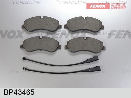 Тормозные колодки Fenox передние для Ford Transit VII 2011-2014. Артикул BP43465