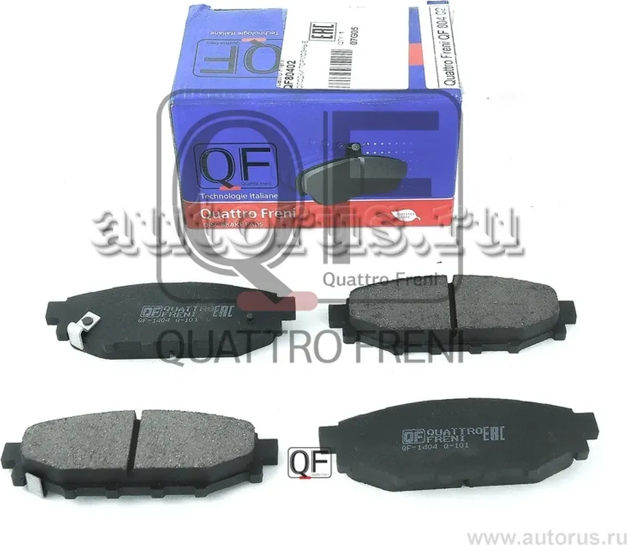 Колодки тормозные дисковые к-т (Quattro Freni). Артикул qf80402