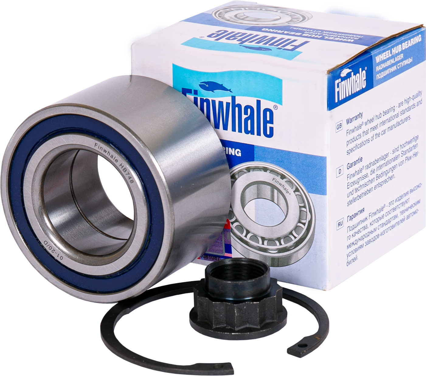 Ступичный подшипник (комплект) Finwhale. Артикул HB748