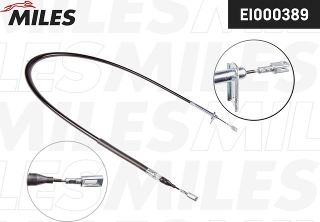 Трос ручника (тросик ручного тормоза) Miles задний левый для Mercedes-Benz C-Класс I (W202) 1993-2001. Артикул EI000389