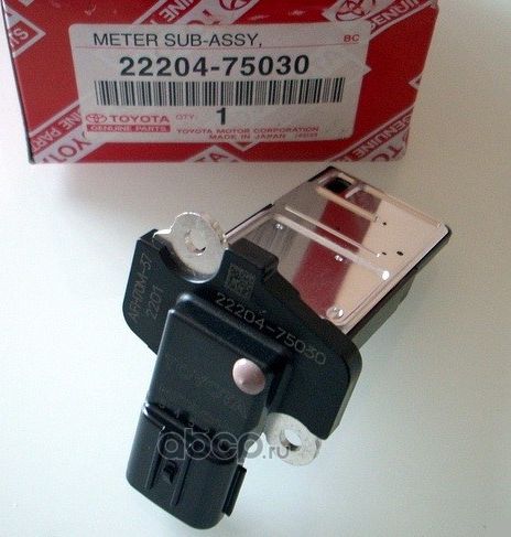 Датчик массового расхода воздуха (ДМРВ) Toyota для Lexus LX 570 2007-2026. Артикул 2220475030