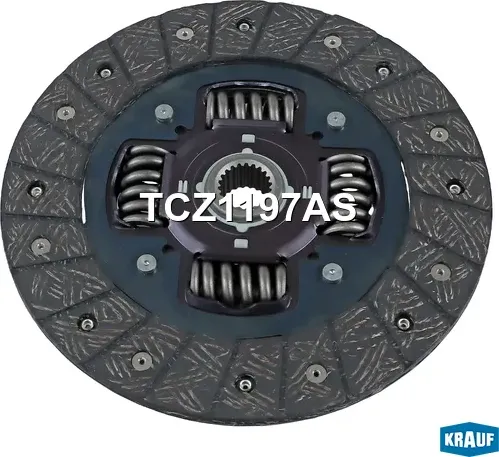 Диск ведомый (Krauf). Артикул TCZ1197AS