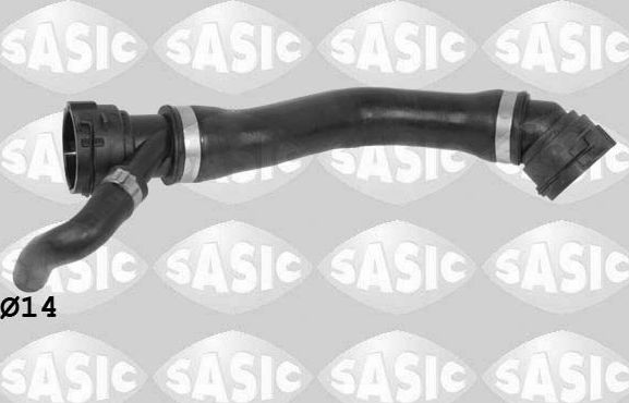 Патрубок радиатора (системы охлаждения) Sasic. Артикул 3406424