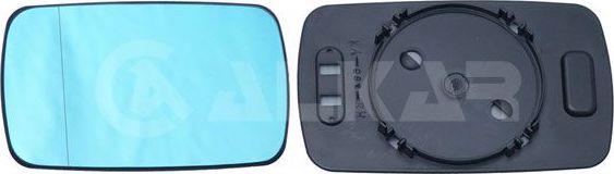 Зеркальное стекло бокового зеркала Alkar. Артикул 6451485