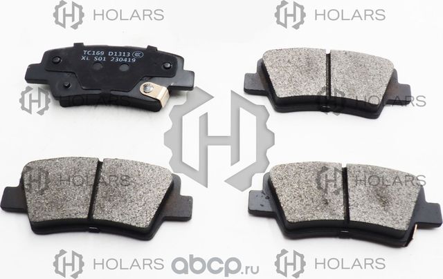 Колодки торм. диск. задн. к-т. для ам Geely Atlas (Holars). Артикул HLBP0018
