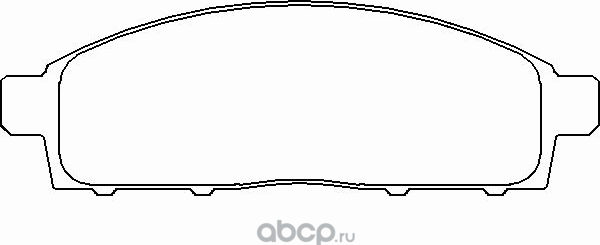 Тормозные колодки Mitsubishi. Артикул 4605A284