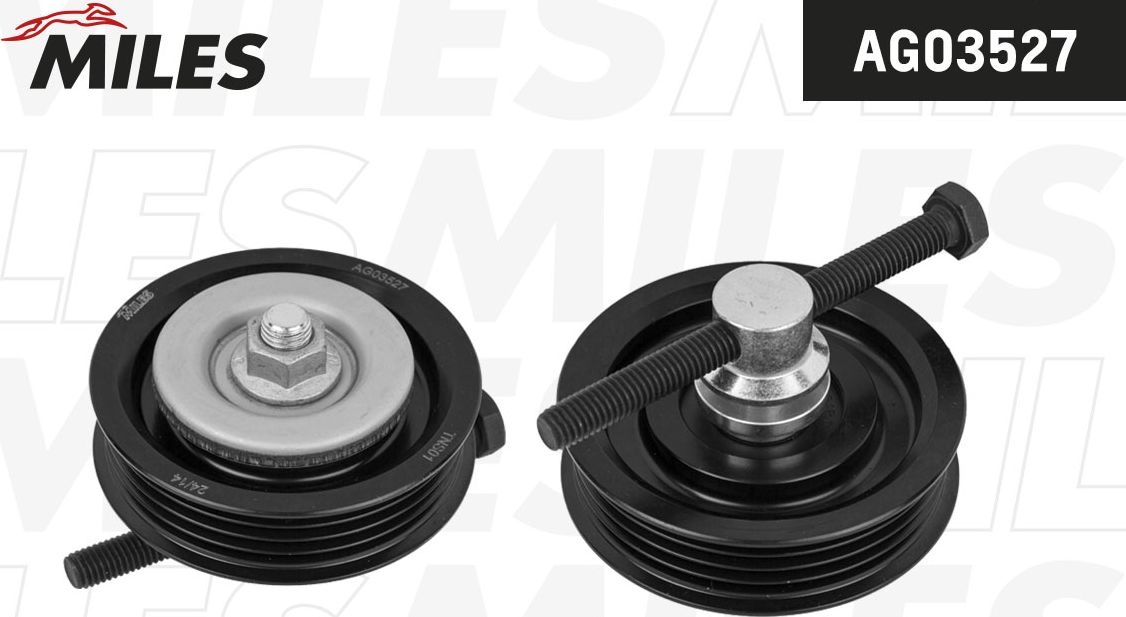 Ролик ремня приводного Great Wall Hover H5 AG03527 (Miles). Артикул AG03527