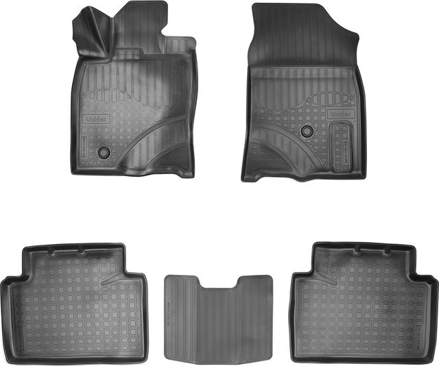Коврики 3D Норпласт для салона Honda Civic X хэтчбек, седан 2015-2026. Артикул NPA11-C30-135