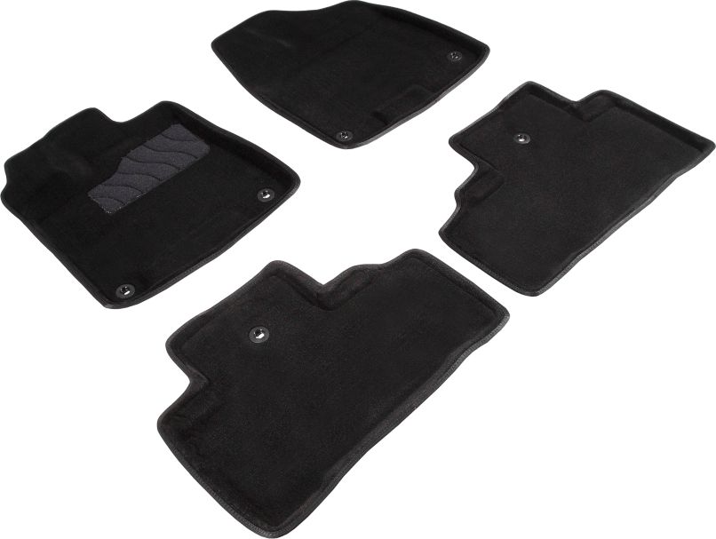 Коврики Seintex 3D ворсовые для салона Acura MDX III 2014-2026. Артикул 85954