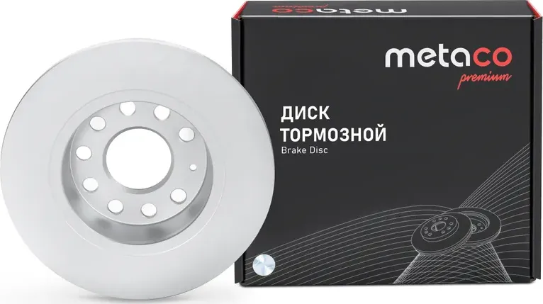 Диск тормозной задний AUDI A3 /VW GOLF VI / TOURAN/ 272 (Metaco). Артикул 3060-517