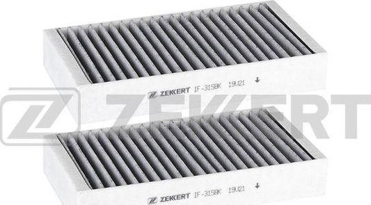 Салонный фильтр Zekkert. Артикул IF-3158K