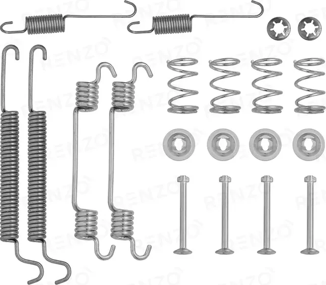Монтажные комплекты барабанного тормоза (Renzo). Артикул RFK026