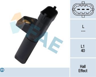 Датчик положения коленвала FAE. Артикул 79357