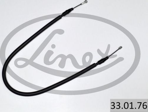 Трос ручника (тросик ручного тормоза) Linex передний левый для Citroen DS5 2011-2015. Артикул 33.01.76