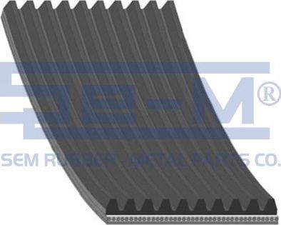 Приводной ремень поликлиновой Sem Lastik для IVECO Stralis 2002-2011. Артикул 10403