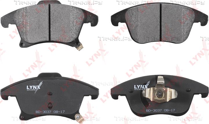 Тормозные колодки LYNXauto для Ford S-MAX II 2015-2026. Артикул BD-3037