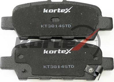 Колодки торм. NISSAN/INFINITI задн.к-т (Kortex). Артикул KT3814STD