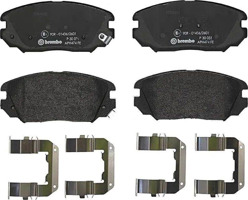 Тормозные колодки Brembo PRIME LINE. Артикул P 30 031