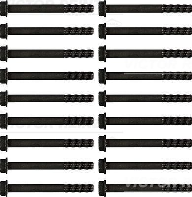 Комплект болтов ГБЦ Victor Reinz для Nissan Urvan III (E24) 1988-1997. Артикул 14-55041-01