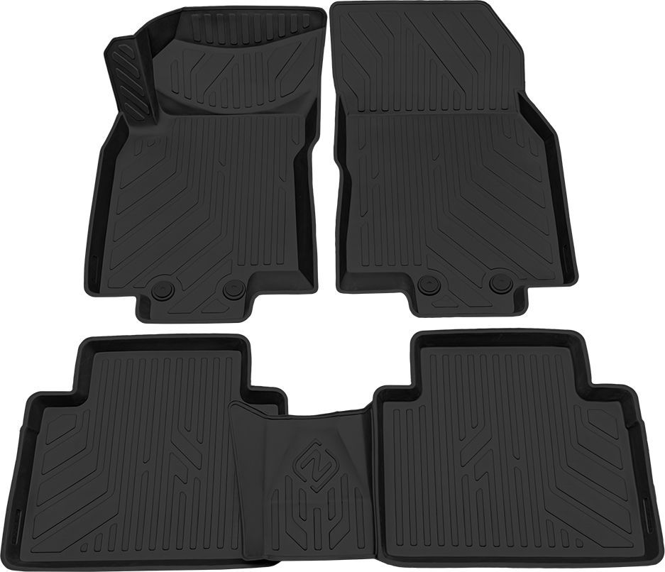 Коврики полиуретанновые Rezkon для салона Nissan X-Trail T32 2015-2026. Артикул 0525035100