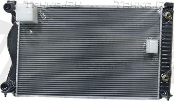 Радиатор охлаждения двигателя Vika для Audi A6 III (C6) 2004-2011. Артикул 11211818101