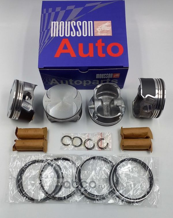 Поршень кольца комплект N46B20A на 1 цилиндр (Mousson). Артикул SPRN46B20ASTD
