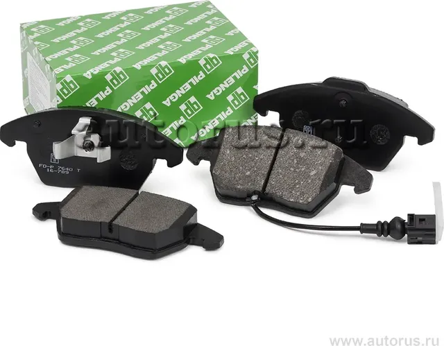 PILENGA Колодки тормозные дисковые передние  усиленные  VAG POLO  GOLF V  GOLF VI  JETTA  PASSAT  TO. Артикул fd-p7640t