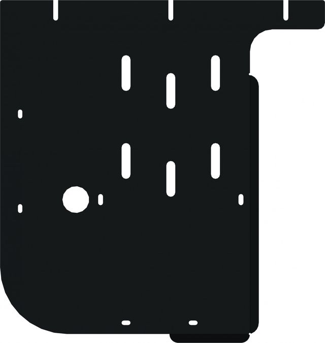 Защита алюминиевая Alfeco для КПП BMW 1-серия E81 2007-2011. Артикул ALF.34.15 AL4