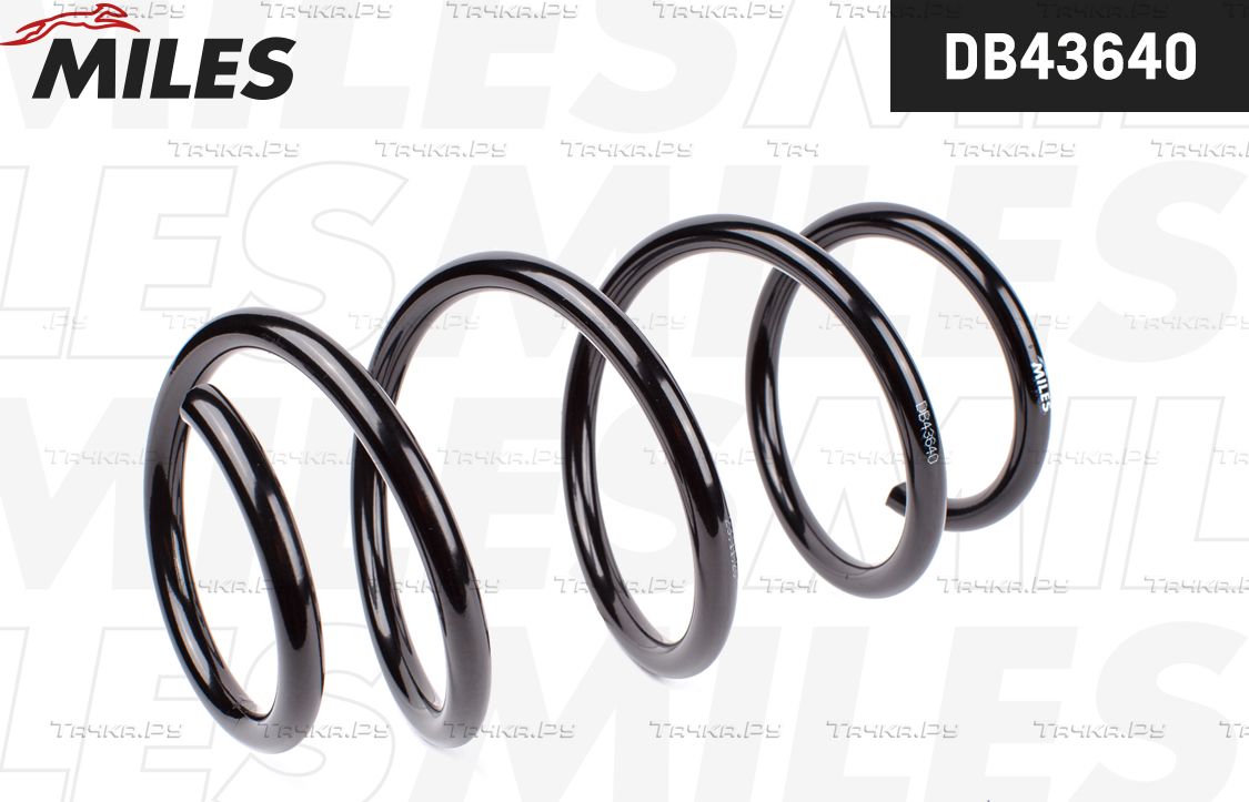 Пружина подвески Miles передняя для Volkswagen Golf VII 2012-2026. Артикул DB43640
