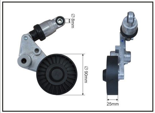Натяжной ролик (натяжитель) приводного ремня Caffaro. Артикул 101299SP