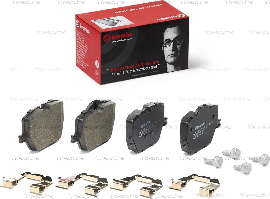 Тормозные колодки Brembo PRIME LINE задние для BMW Z4 III (G29) 2018-2026. Артикул P 06 116