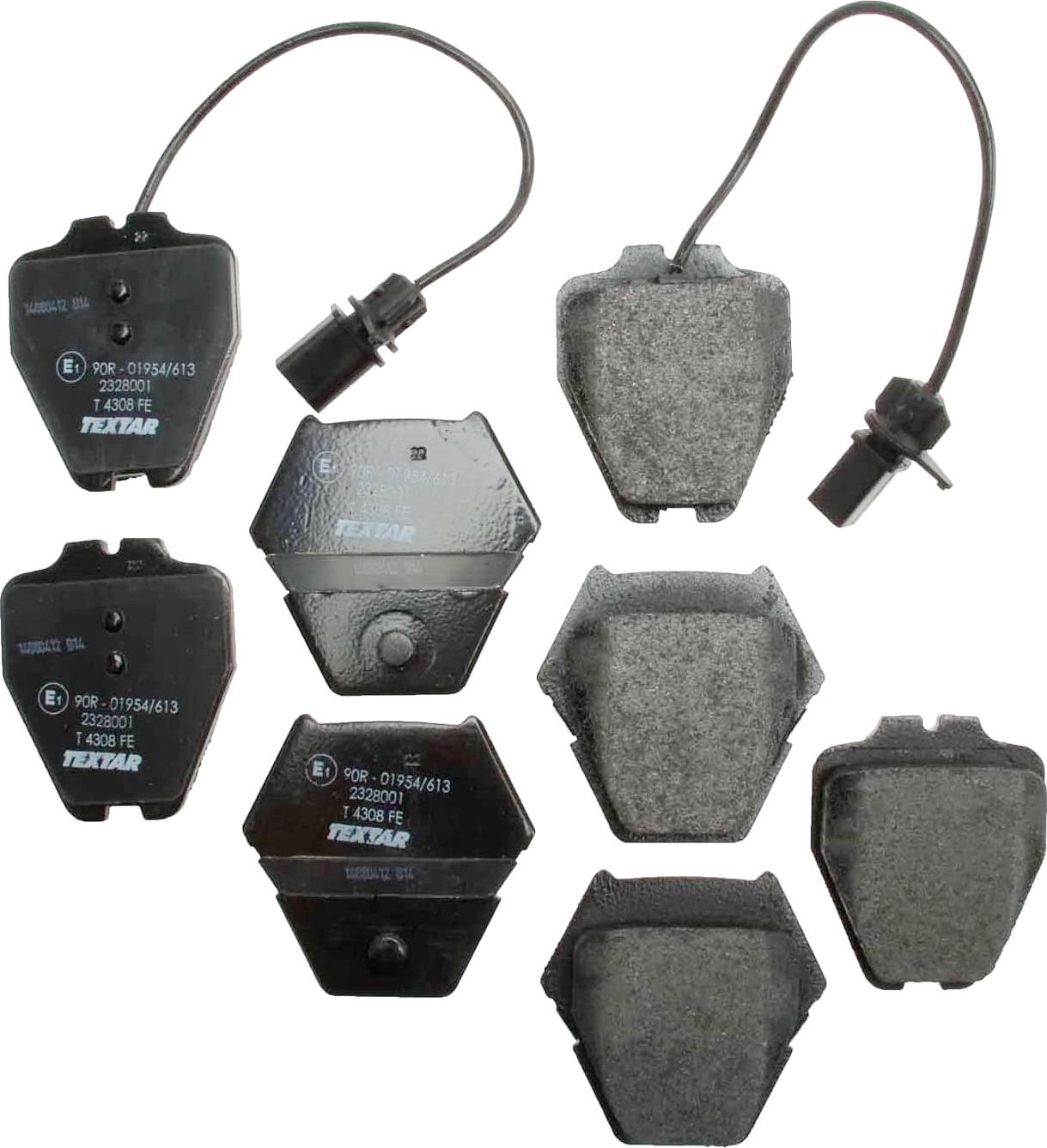 Тормозные колодки Textar Q+. Артикул 2328001