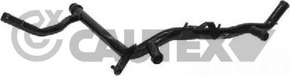 Патрубок радиатора (системы охлаждения) Cautex для Audi A3 I (8L) 1996-2003. Артикул 757103