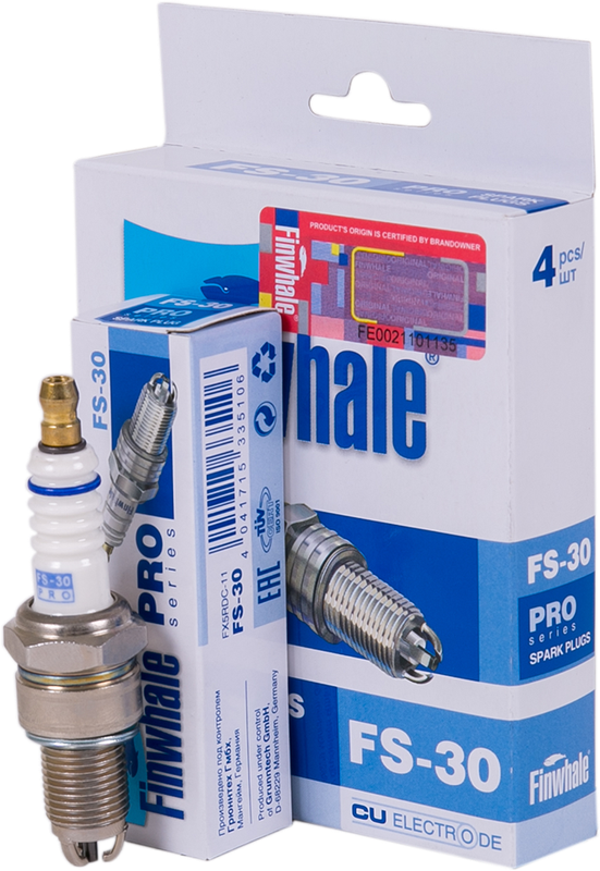 Свеча зажигания Finwhale. Артикул FS30