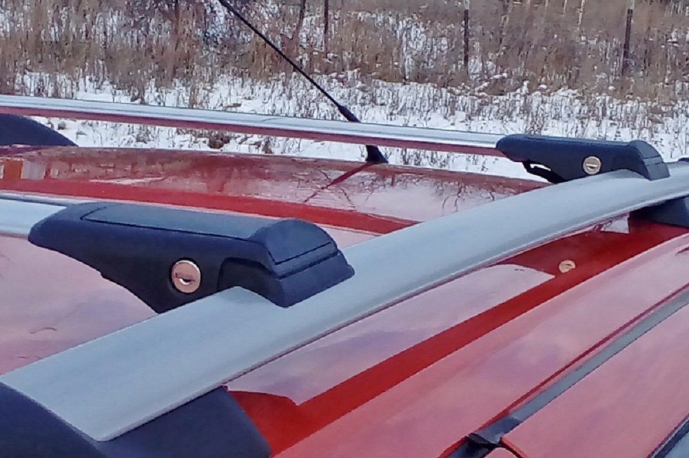 Багажные поперечины для рейлингов Erkul Fishbar V1 универсальные 105 см Серебристые. Артикул 01.TURSH.105.CM.A1.G