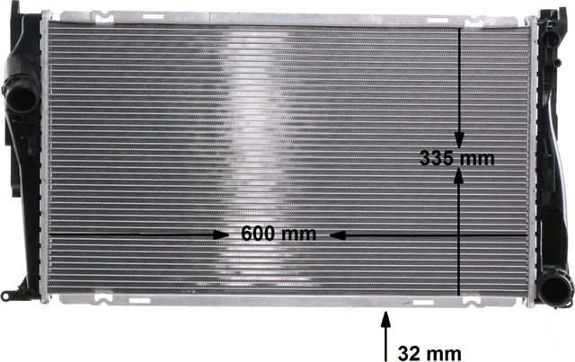 Радиатор охлаждения двигателя Mahle Behr для BMW 1 I (E82/E88) 2007-2013. Артикул CR 1162 000S