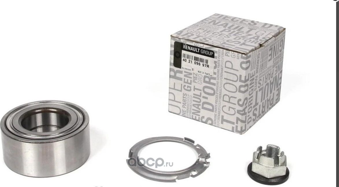 Ступичный подшипник (комплект) Renault. Артикул 402109697R