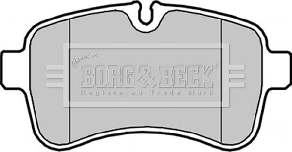 Тормозные колодки Borg & Beck. Артикул BBP2034