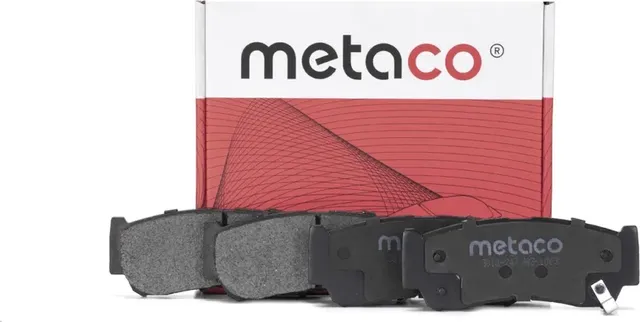 Колодки тормозные задние дисковые к-кт (Metaco). Артикул 3010247