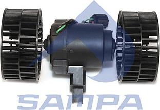 Вентилятор, мотор печки (отопителя) салона Sampa для Scania 4 1995-2008. Артикул 042.206